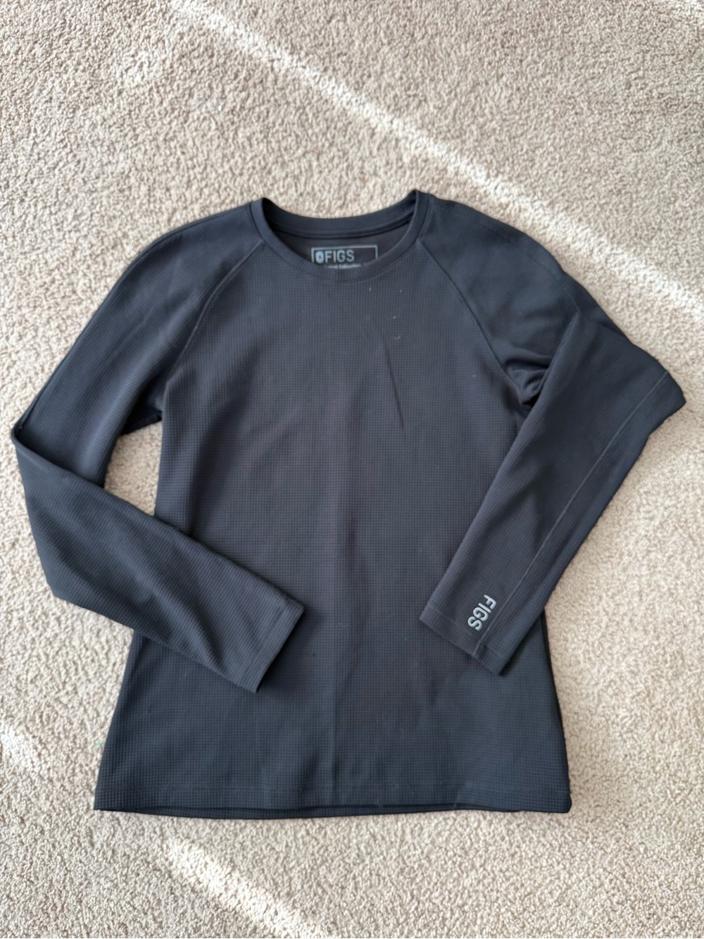Figs Women's Waffle Long-Sleeved Underscrub